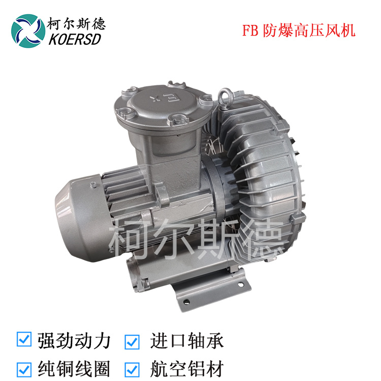 单叶轮防爆高压鼓风机