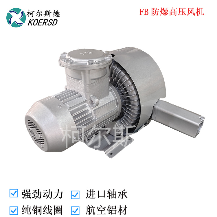 双叶轮防爆高压鼓风机